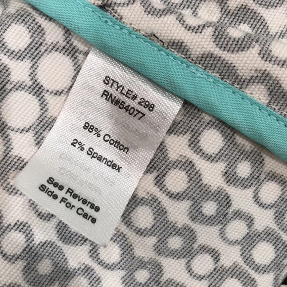 Cabi size 8 black & white circle print career blazer - Picture 6 of 8